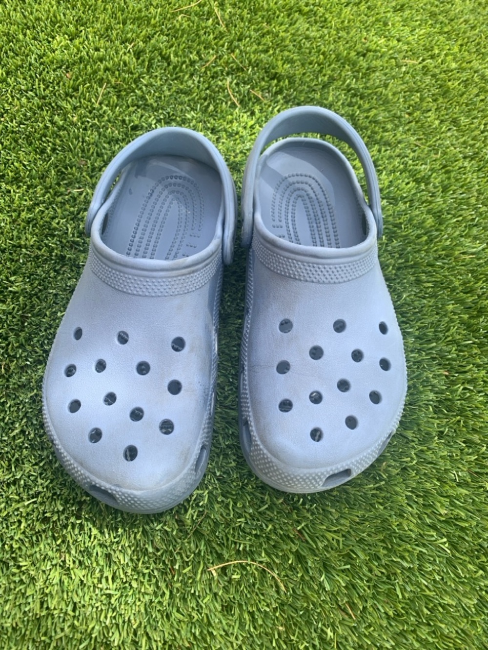 CROCS Unisex Classic Clog in Light Blue Size Men 9 or Women 11